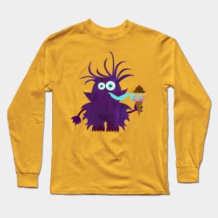 Monsters like ice cream too Long Sleeve T-Shirt